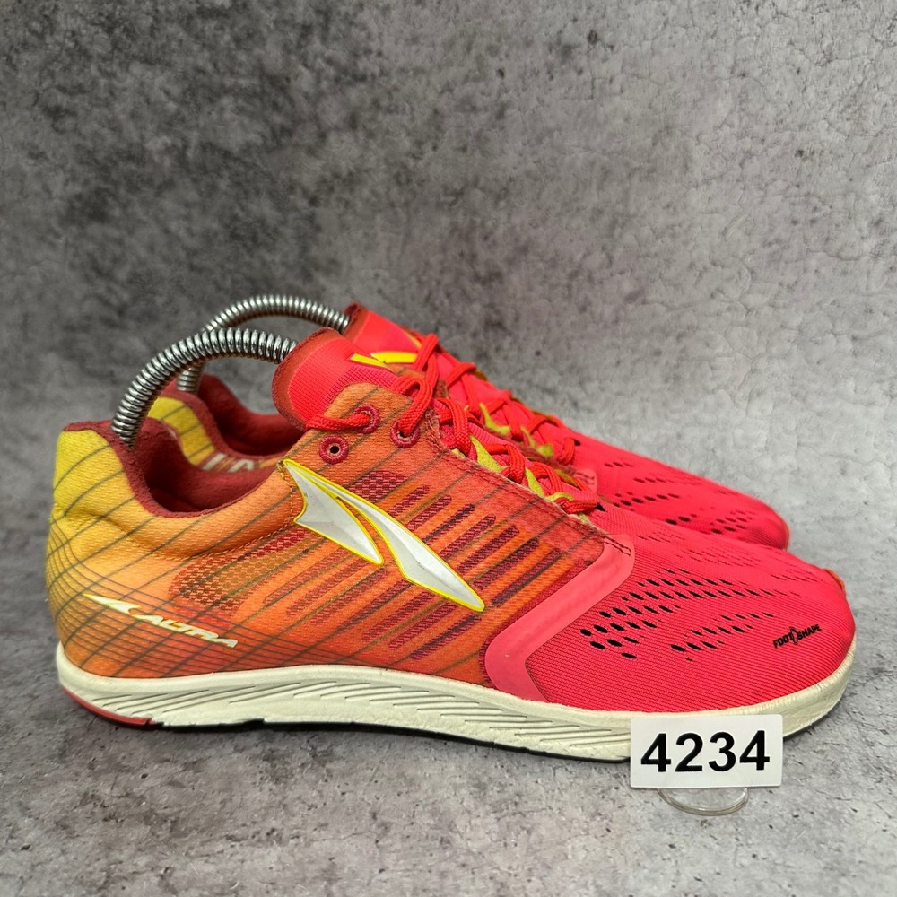 Altra Vanish-R Sample Running Shoes Womens 8.5 Pink Zero Drop Racing Flats